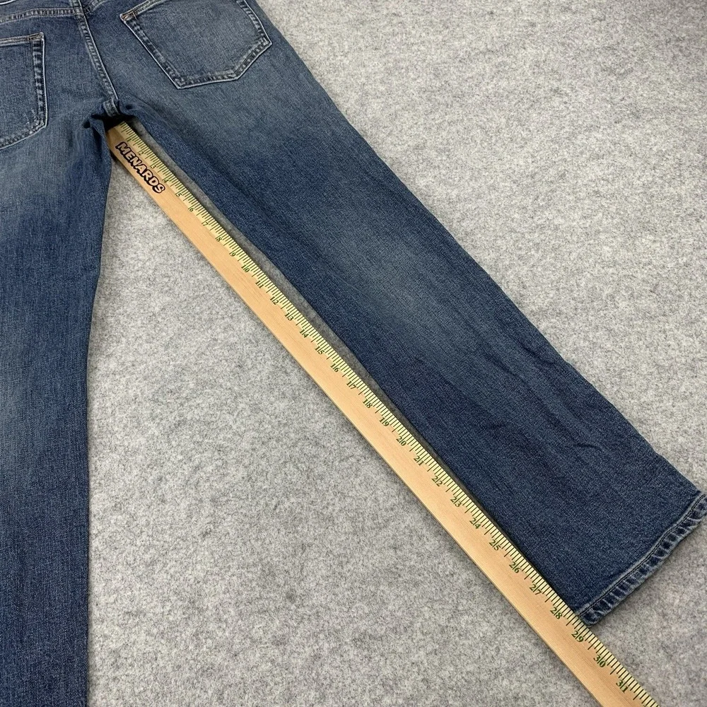 Outerknown Jeans Men 28x30 SEA Local Straight Whiskered Medium Wash Cotton